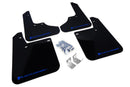 Rally Armor 93-01 Subaru Impreza RS Black UR Mud Flap w/ Blue Logo-1
