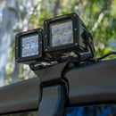 Go Rhino 18-20 Jeep Wrangler JL/JLU Light Mount - One or Two 3in Cubes-7