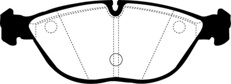 EBC 04-06 Audi TT Quattro 3.2 Redstuff Front Brake Pads - 0