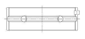 ACL Hyundai G4KF 2.0T Standard Size High Performance w/ Extra Oil Clearance Main Bearing Set - 0