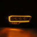 AlphaRex 16-20 Toyota Tacoma NOVA LED Projector Headlight Plank Style Alpha Black w/Activation Light-4