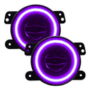 Oracle Jeep Wrangler JK/JL/JT High Performance W LED Fog Lights - ColorSHIFT - Dynamic-31