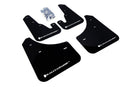 Rally Armor 04-09 Mazda3/Speed3 Black UR Mud Flap w/ White Logo-1