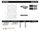 StopTech Performance 02-07 350z/G35 w/ Brembo Front Brake Pads-8