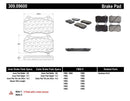 StopTech Performance 02-07 350z/G35 w/ Brembo Front Brake Pads-2