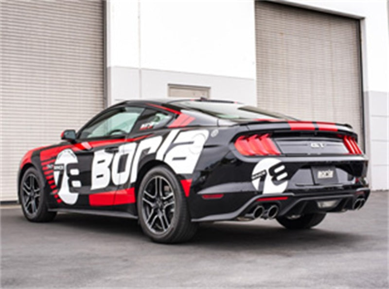 Borla 2018 Ford Mustang GT 5.0L AT/MT (w/o Valves) S-Type 3in Cat-Back Exhaust w/Polished Tips - 0