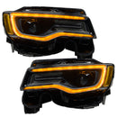 Oracle 14-21 Jeep Grand Cherokee Dynamic Headlight DRL Upgrade Kit - ColorSHIFT - Dynamic-8