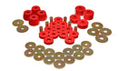 Energy Suspension Body Mount Bushing Sets - Red-1
