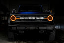 Oracle 21-22 Ford Bronco Headlight Halo Kit w/DRL Bar - Base Headlights ColorSHIFT -w/2.0 Controller-10