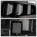 Spyder 10-12 Ford Mustang Light Bar Seq Turn Signal LED Tail Lights - Smoke ALT-YD-FM10-LED-SM-6