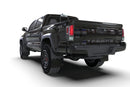 Rally Armor 16-23 Toyota Tacoma Gen 3 Black Mud Flap w/Metallic Black Logo-4