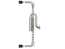 aFe 19-22 Mazda 3 L4 2.5L Takeda 3in to 2-1/2in 304 Stainless Steel Axle-Back Exhaust w/ Black Tip-6