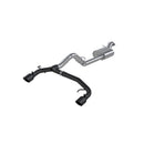 MBRP 21-22 Ford Bronco 2.3/2.7L EcoBoost 2/4-Dr 3in Catback Dual Split Rear Exit BLK AL-1
