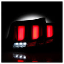 Spyder 10-12 Ford Mustang Light Bar Seq Turn Signal LED Tail Lights - Smoke ALT-YD-FM10-LED-SM-7