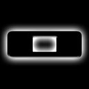 ORACLE Lighting Universal Illuminated LED Letter Badges - Matte Black Surface Finish - O-1