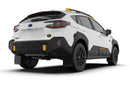 Rally Armor 24-26 Subaru Crosstrek (Wilderness Only) Black UR Mudflap W/Wild-Orange Logo No Drill Re-5