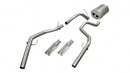 Corsa 2009-2019 -14 Dodge Ram Quad Cab/Short Bed 1500 4.7L V8 Polished Sport Cat-Back Exhaust-1