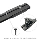 Go Rhino 20-22 Jeep Gladiator JT/16-22 Toy. Tacoma/05-21 Nssn Frontier XRS Cross Bars Kit - Tex. Blk-36