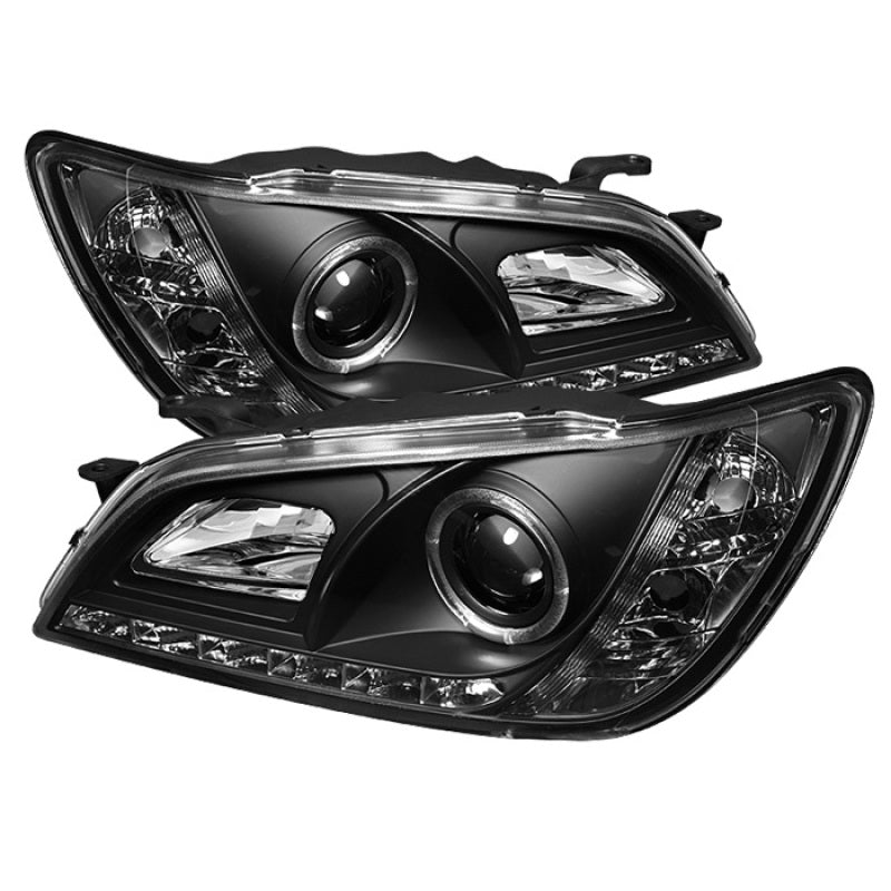 Spyder Lexus IS300 01-05 Projector Headlights Xenon/HID - LED Halo DRL Blk PRO-YD-LIS01-HID-DRL-BK - 0