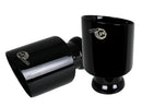 aFe MACH Force-XP 4-1/2in Black OE Replacement Exhaust Tips - 15-19 Dodge Charger/Hellcat-1