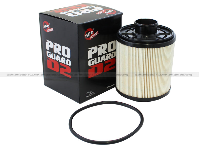 aFe ProGuard D2 Fluid Filters Fuel F/F FUEL Ford Diesel Trucks 11-16 V8-6.7L (td)