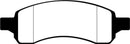 EBC 07+ Buick Enclave 3.6 Yellowstuff Front Brake Pads-5