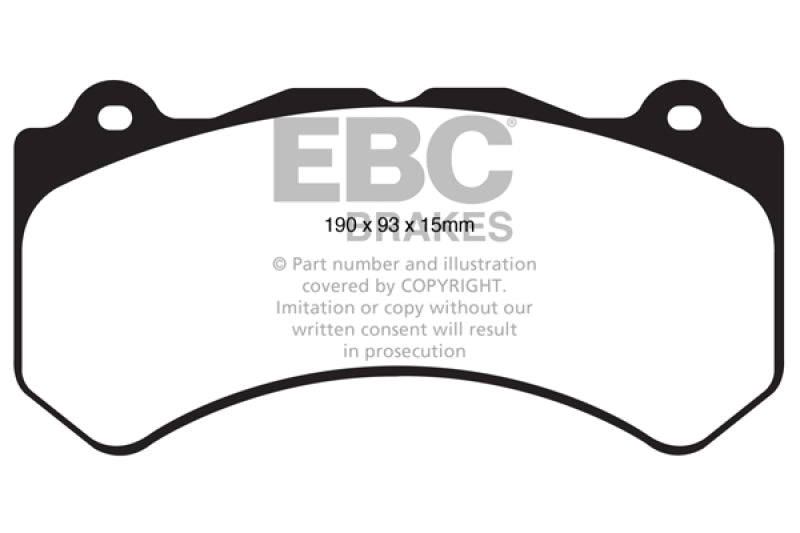 EBC Brakes Bluestuff Street and Track Day Brake Pads - 0