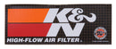 K&N Replacement Air Filter GM L6,V6,V8,1962-80-12