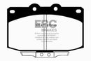 EBC 86-89 Mazda RX7 2.4 (1.3 Rotary)(Vented Rear Rotors) Yellowstuff Front Brake Pads-3