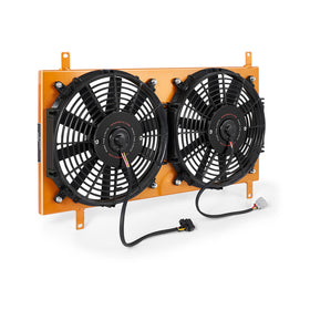 Mishimoto 90-97 Mazda Miata Aluminum Fan Shroud Gold - 0