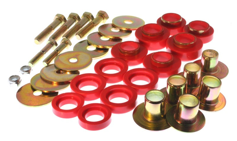 Energy Suspension 67-81 Camaro / 68-74 Nova/Chevy II / 67-75 Firebird/Trans AM Red Body(subframe) Mo - 0