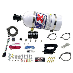 Nitrous Express GM LS 78mm 3-Bolt Nitrous Plate Kit (50-350HP) w/10lb Bottle - 0