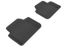 3D MAXpider 2006-2011 BMW 3 Series/X3 E90/E83 Kagu 2nd Row Floormats - Black-1