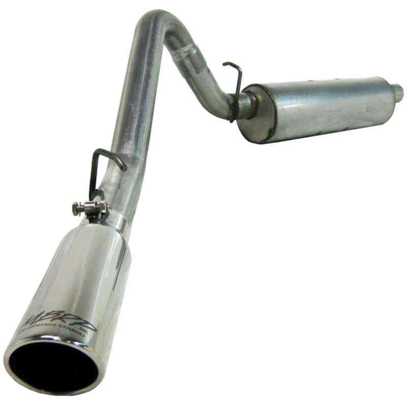 MBRP 1997-1999 Jeep Wrangler (TJ) Inline-4 2.5L Inline-6 4.0L Cat Back Single - 0