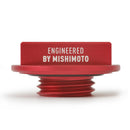 Mishimoto Honda Hoonigan Oil Filler Cap - Red-31