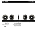 StopTech 07-09 BMW 335 (E90/E92/E93) Slotted & Drilled Left Front Rotor-2
