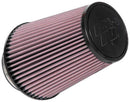 K&N Universal Clamp-On Air Filter 4in FLG / 6-1/2in B / 4-1/2in T / 8in H-1