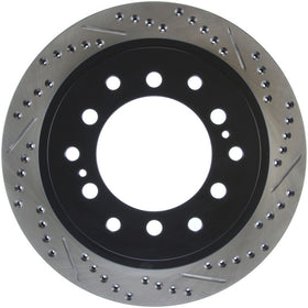 StopTech Slotted & Drilled Sport Brake Rotor - 0