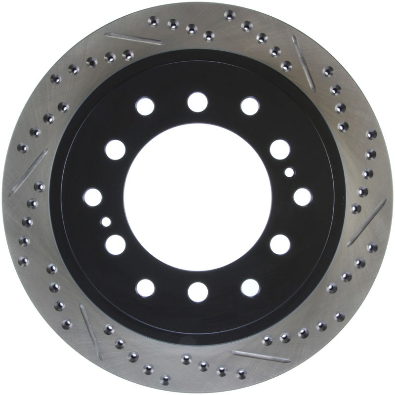 StopTech Slotted & Drilled Sport Brake Rotor - 0