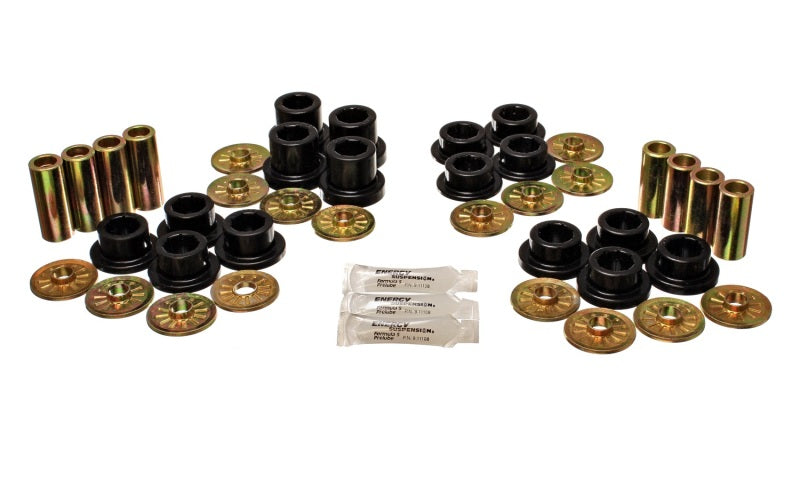 Energy Suspension 92-02 Dodge Viper Black Rear Control Arm Bushing Set - 0