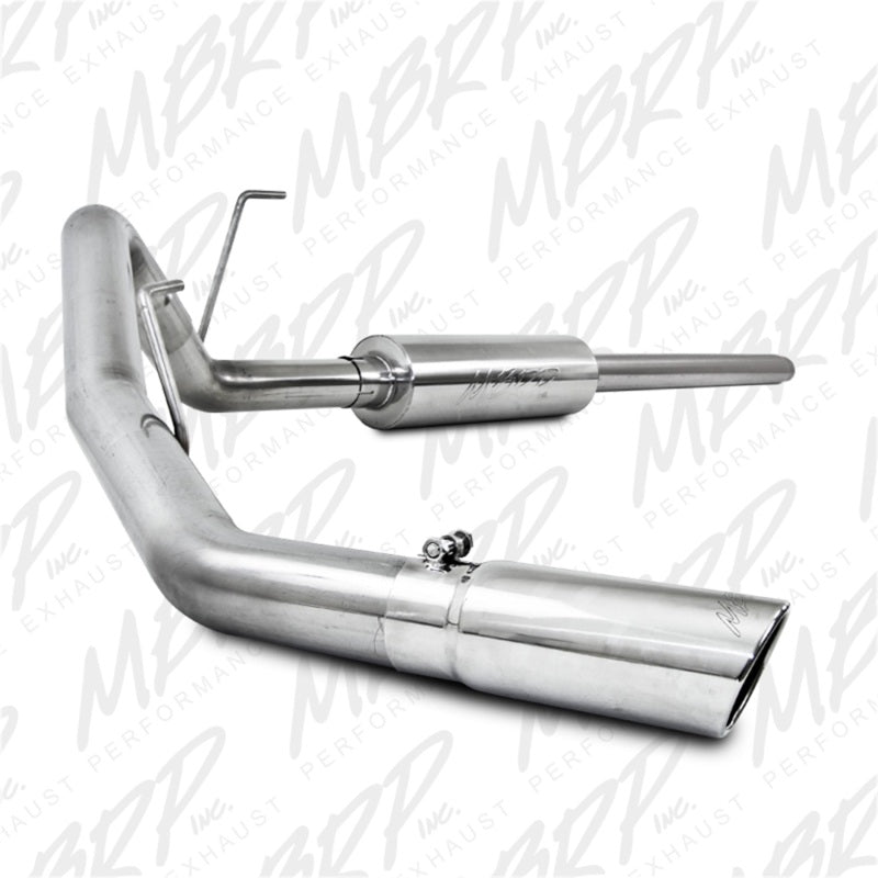 MBRP 2004-2008 Ford F150 EC/CC-SB Cat Back Single Side - 0