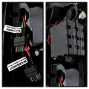 Spyder Chevy Silverado 1500/2500 03-06 (Does Not Fit Stepside)LED Tail Lights Chrm ALT-YD-CS03-LED-C-10