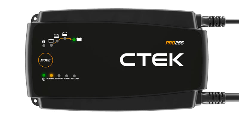 CTEK PRO25S Battery Charger - 50-60 Hz - 12V - 0