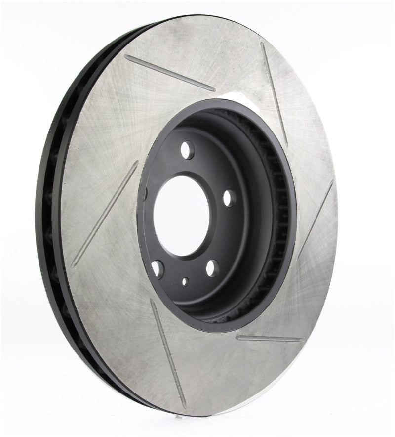 StopTech 09-10 Audi A4 / 08-10 A5 / 10 Audi S4 Front Right Slotted Rotor - 0