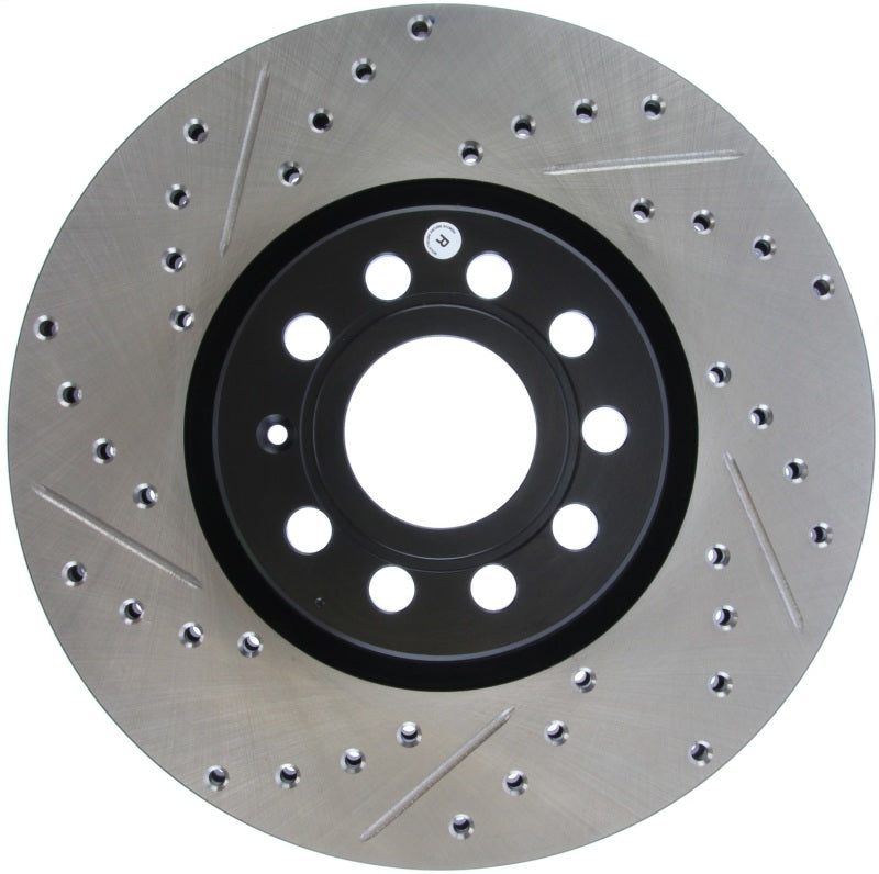 StopTech Slotted & Drilled Sport Brake Rotor - 0