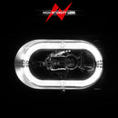 ANZO 88-98 Chevrolet C1500 Crystal Headlights Black Housing w/ Signal and Side Marker Lights-7