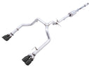 AWE Tuning 4th Gen GM 1500 5.3L 0FG Cat-Back Split Rear Exit (w/ Bumper Cutouts) - Quad Diamond Tips-1