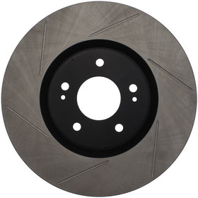 StopTech Power Slot 03-06 Evo 8 & 9 Slotted Right Front Rotor - 0