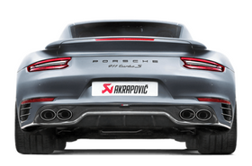 Akrapovic 16-17 Porsche 911 Turbo/Turbo S (991.2) Slip-On Line (Titanium) (Req. Tips/Diffuser) - 0