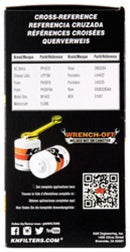 K&N Dodge Performance Gold Oil Filter-12
